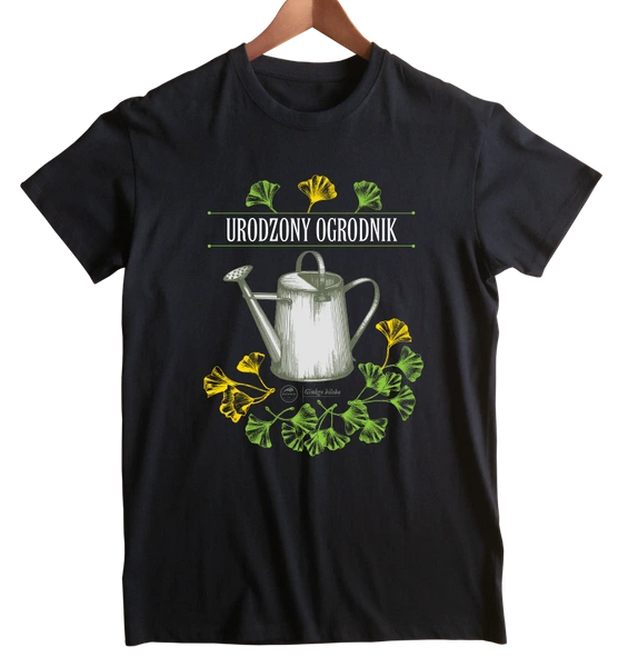 „Urodzony ogrodnik” (konewka) — koszulka klasyczna