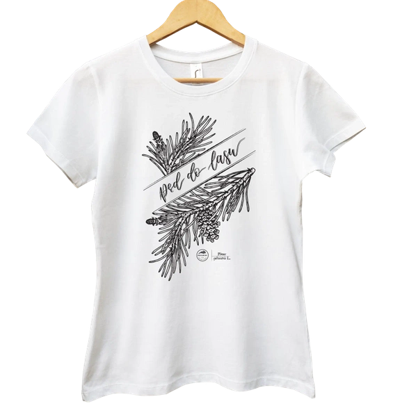 „Pęd do lasu” — koszulka damska